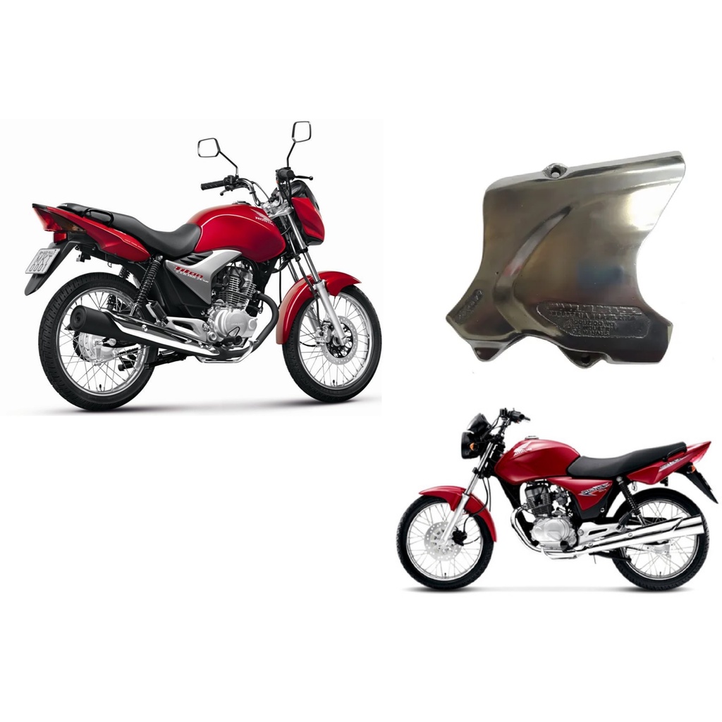 Tampa Pinhão Titan Fan 150 Mix 2009/13 Polido