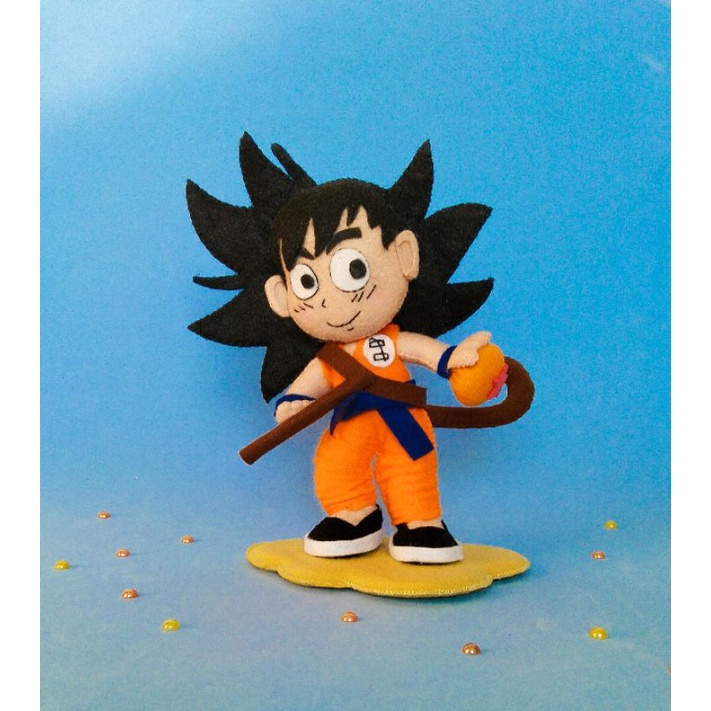 Boneco em Feltro - Goku (dragon Ball)