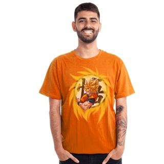 Camiseta Camisa Blusa DRAGON BALL GOKU SUPER SAIYAJIN CLUBE COMIX