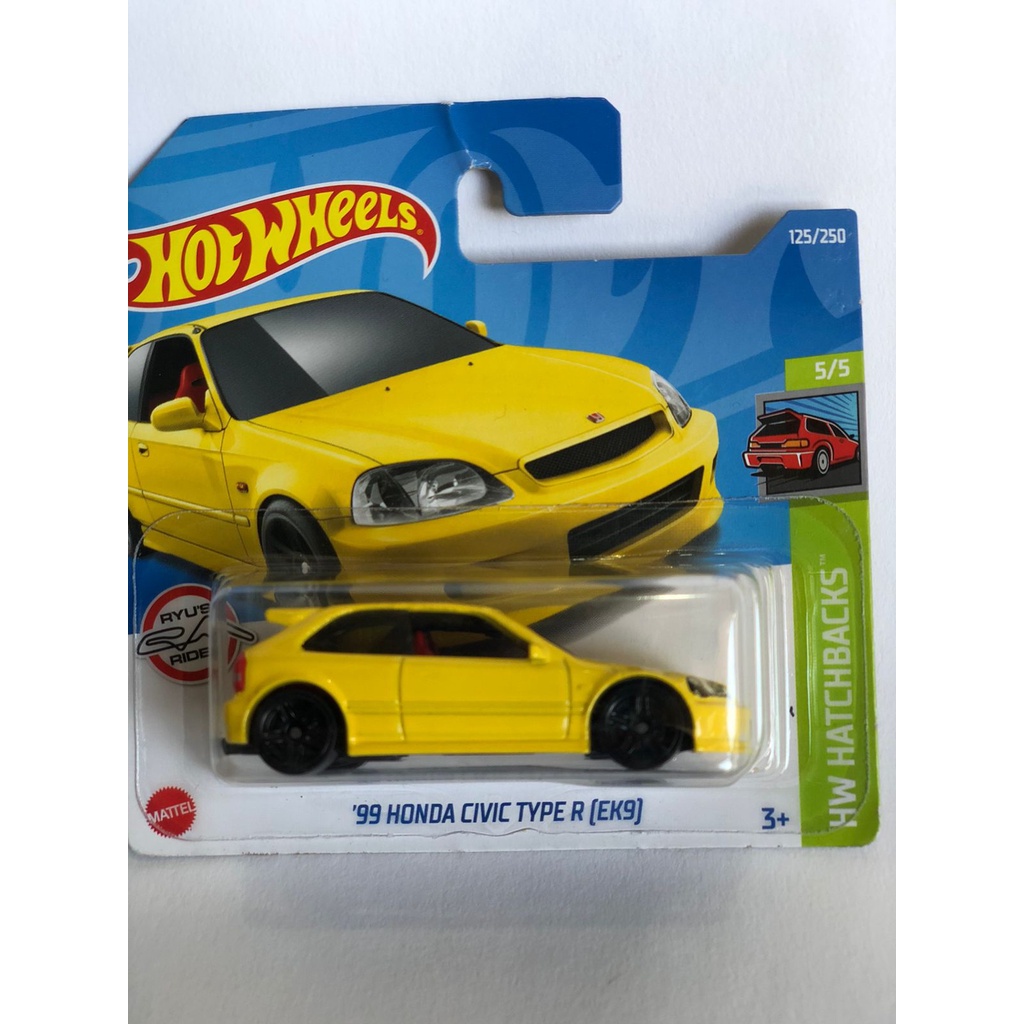 Carrinho Hot Wheels Honda Civic Typer R '99 Hatchbacks 2022 em Promoção na  Americanas