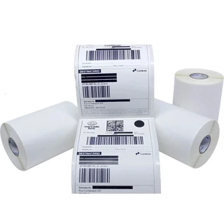 Rolos Etiqueta 10x15 Térmica Adesiva Zebra Argox Elgin Precisa de Ribbon