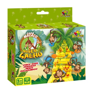 Brinquedo Jogo Do Macaco Não Deixe Cair Família Pula Macaco - Alfabay -  Cubo Mágico - Quebra Cabeças - A loja de Profissionais e Colecionadores!