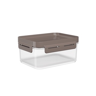 Pote Hermético Coza Flap 1 L - 18,5 x 14,5 x 8,5 cm Warm Gray