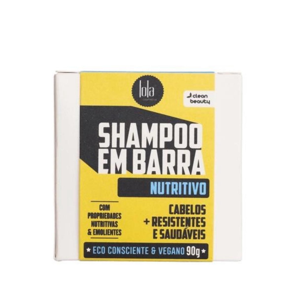 SHAMPOO EM BARRA NUTRITIVO 90g LOLA COSMETICS Shopee Brasil