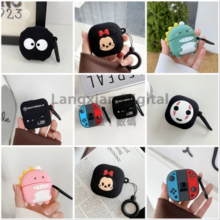 Dinossauro 3D Para QCY T13 Capa De Silicone Protetora Fones De Ouvido Caixa De Carregamento Com Gancho