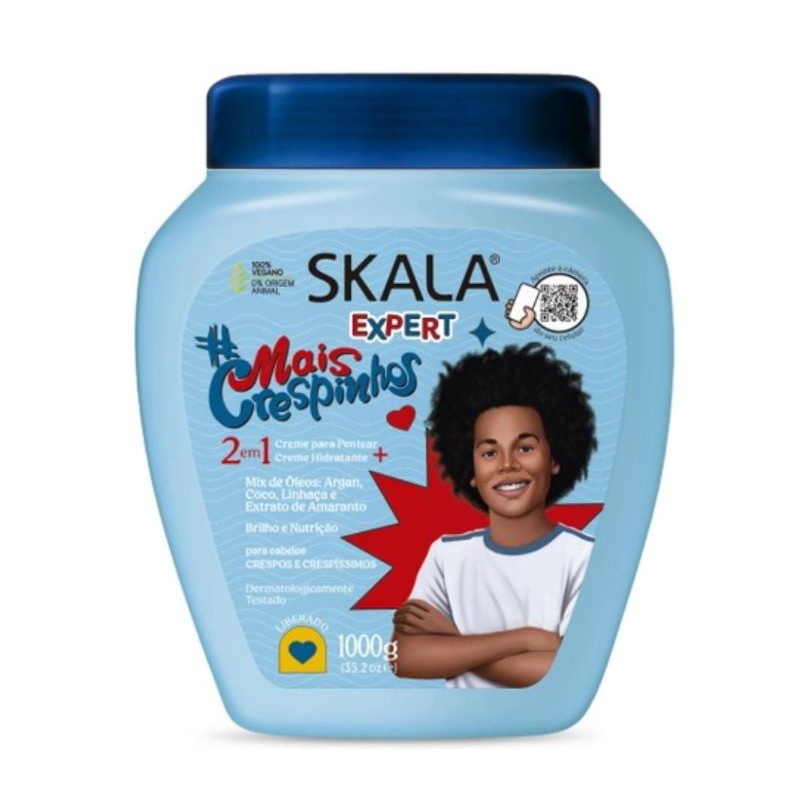 Creme De Tratamento Skala Kg Mais Crespinhos Shopee Brasil