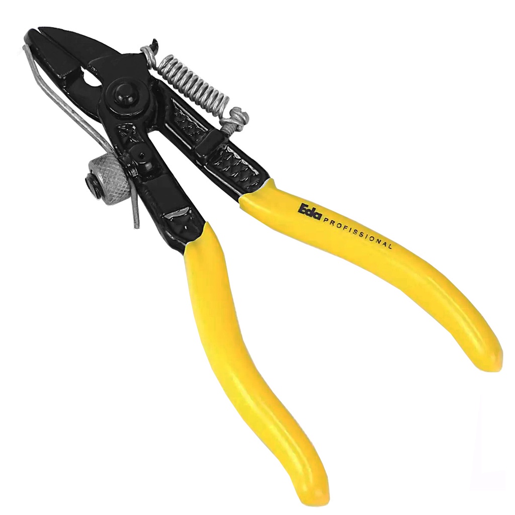 Alicate Travador 7Pol. para Travar Dente de Serrote Eda | Shopee Brasil