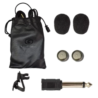 Microfone Lapela P2 Greika para Celular e Câmera - GK-CM1/GK-LM1