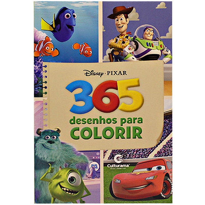 Disney Pixar Desenhos para Colorir (COMPRE 1 GANHE 1)