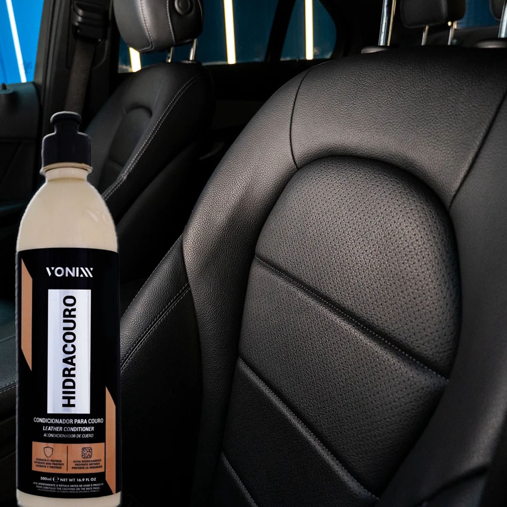 Creme Hidratante e Protetor de Couro Banco Sofa e Roupa Vonixx 500ml ...