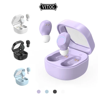 Vitog Tws M21 Fone Fones De Ouvido Bluetooth Mini Intra-Auriculares Sem Fio Esportivos Com Microfone