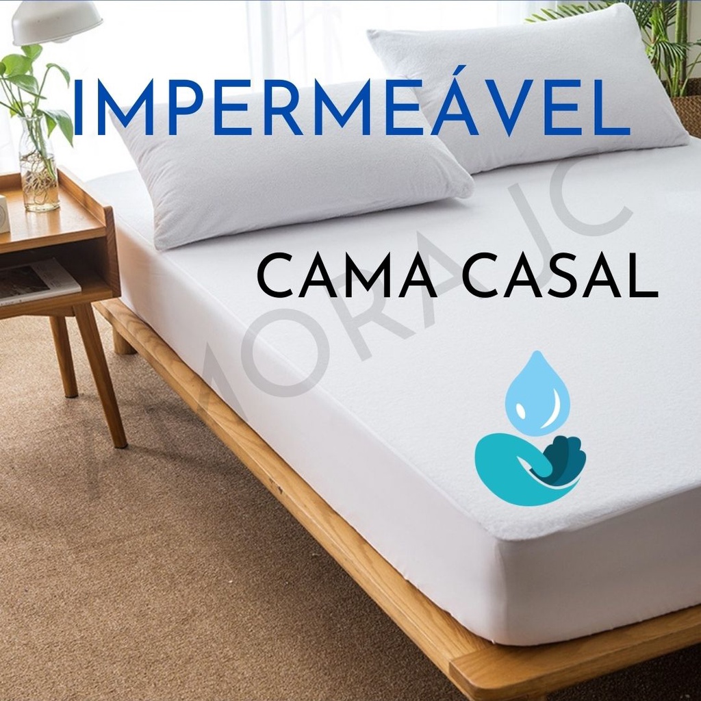 Lençol casal Impermeável a prova d'água - Corre Que Ta Baratinho