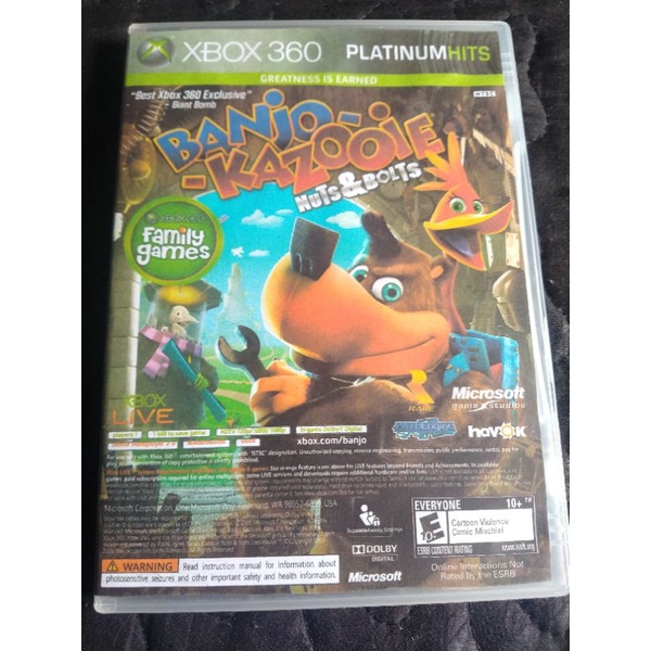 Jogo Banjo-Kazooie Nuts & Bolts e Viva Pinata - Xbox 360