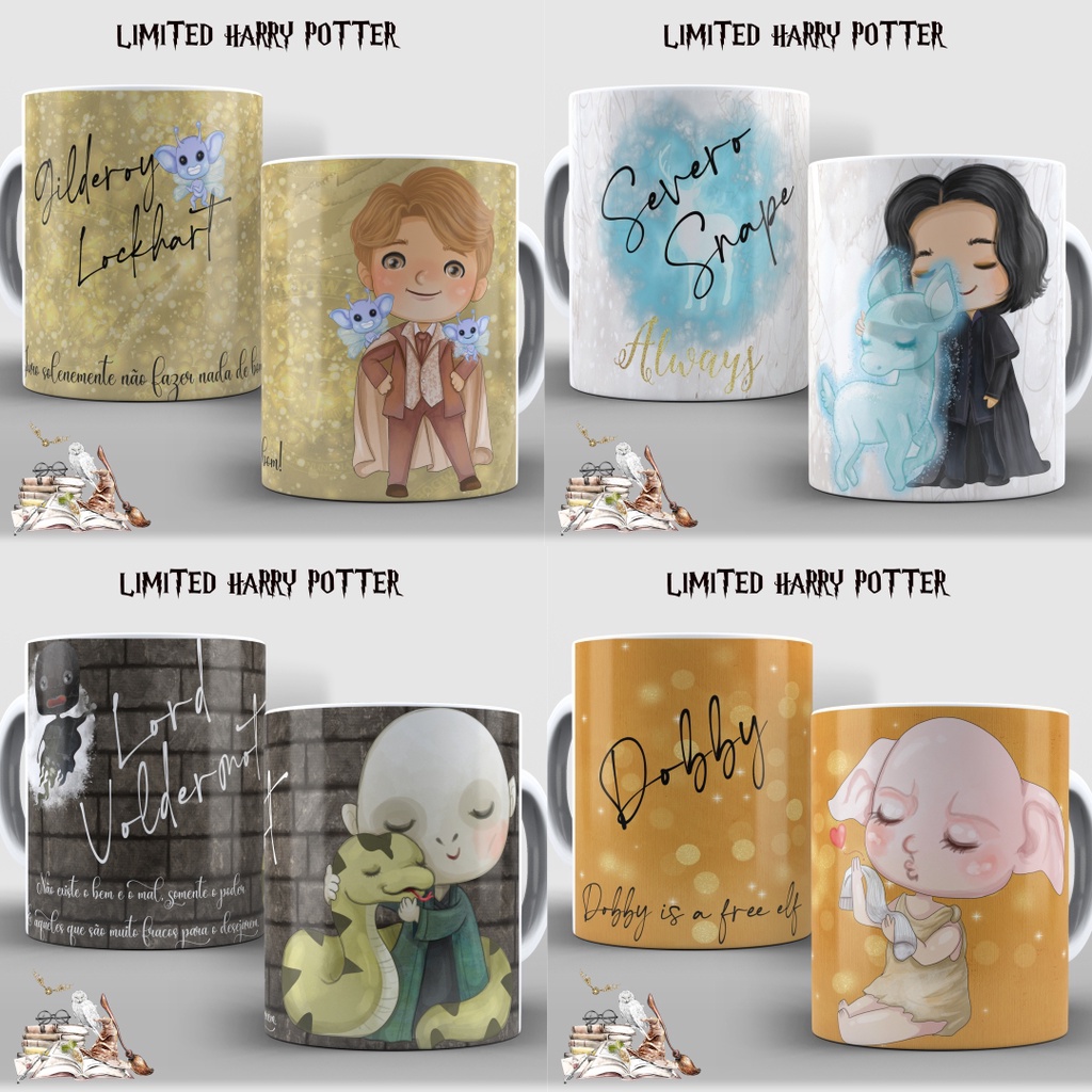 Caneca Xícara Coleção Feitiços Harry Potter - Alohomora no Shoptime