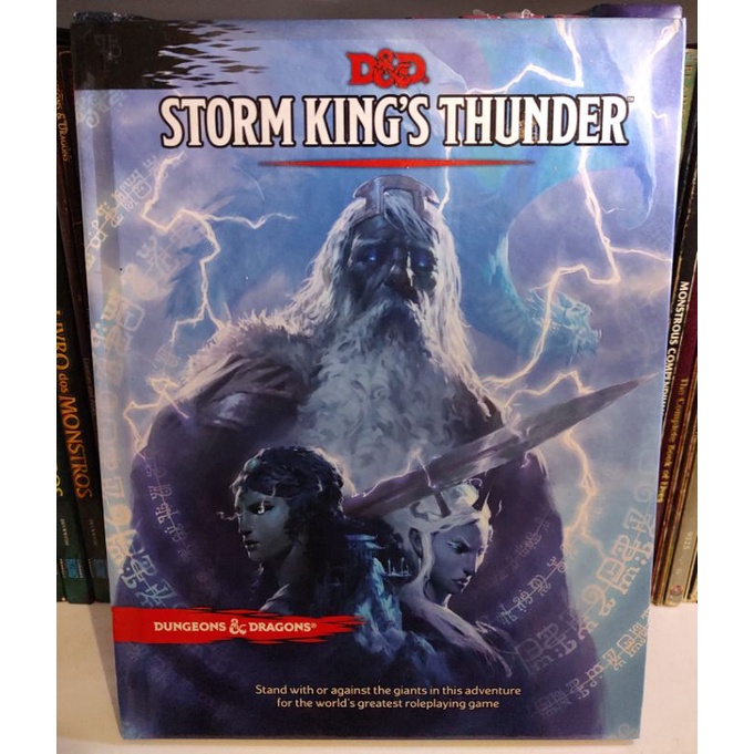 Storm King's Thunder - Dungeons & Dragons 5e RPG | Shopee Brasil