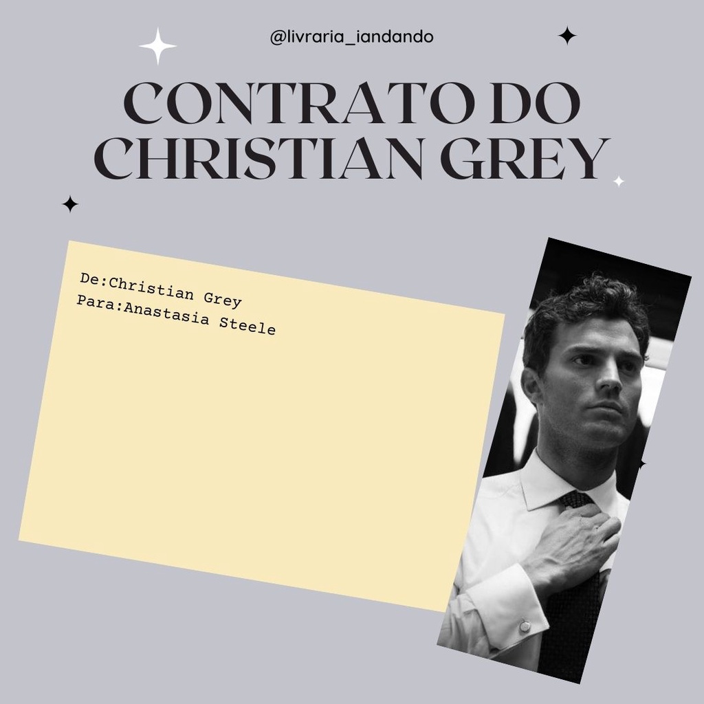 Contrato Christian Grey Shopee Brasil 7980