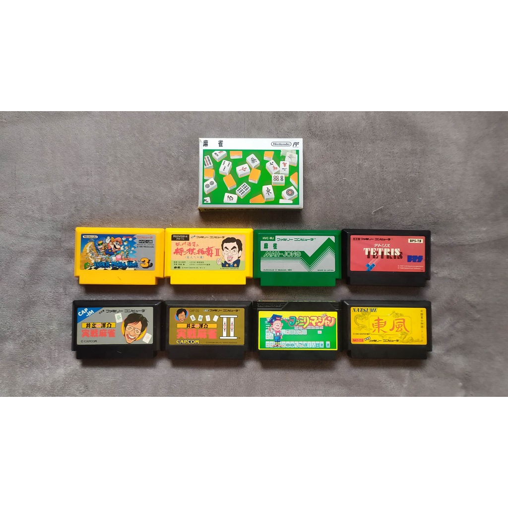 Jogos originais para Nintendinho, Famicom, Nes, Nintendo, Mahjong