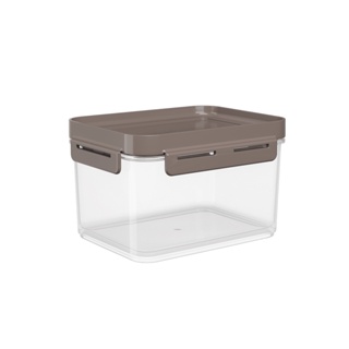 Pote Hermético Coza Flap 1,5 L - 18,5 x 14,5 x 11 cm Warm Gray