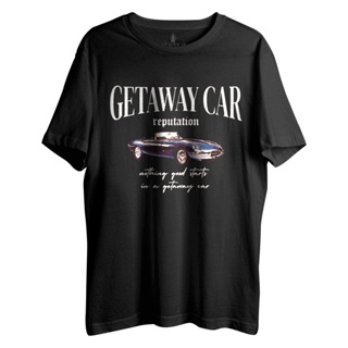 Camiseta Taylor Swift - Getaway Car - Off-White