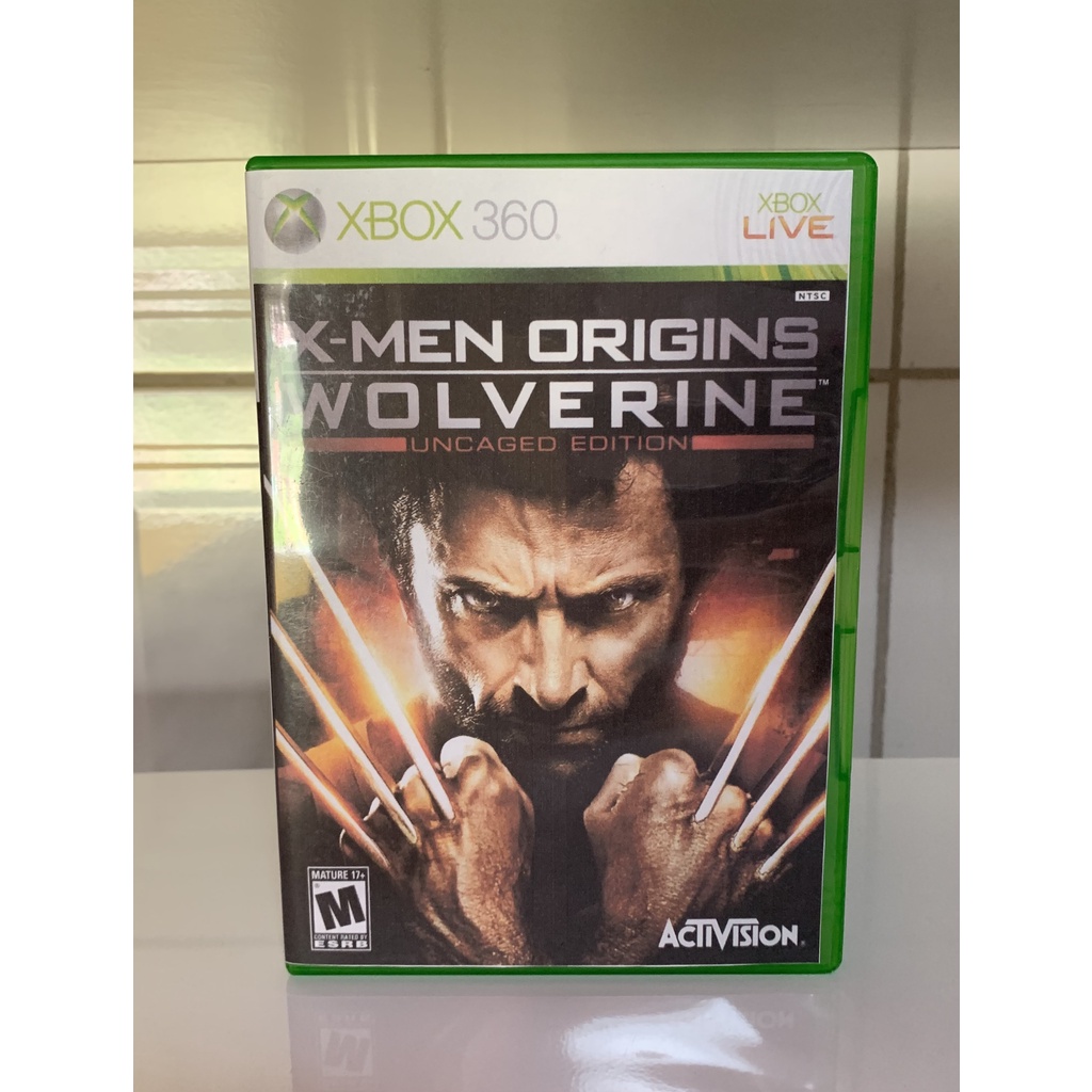 X Men Origins Wolverine Uncaged Edition Xbox Shopee Brasil