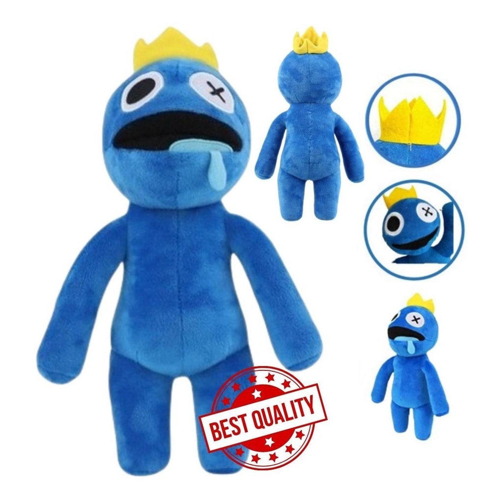 Pelúcia Boneco Azul Babão Roblox Jogo Rainbow Friends Top