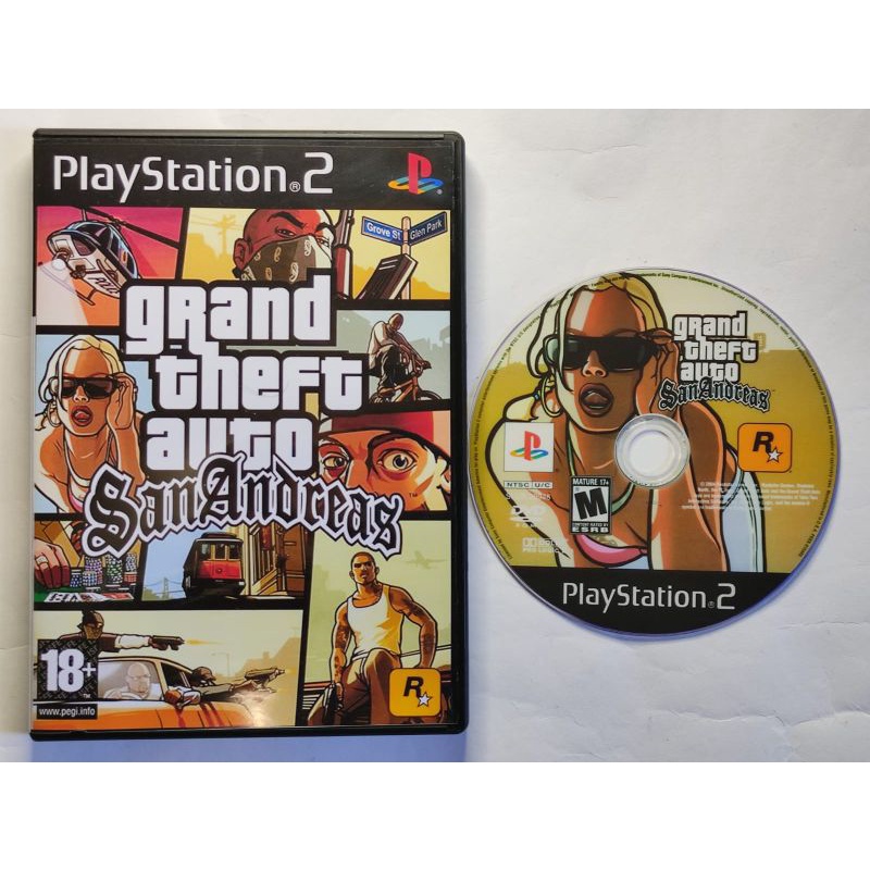 Gta San Andreas para ps2 | Shopee Brasil