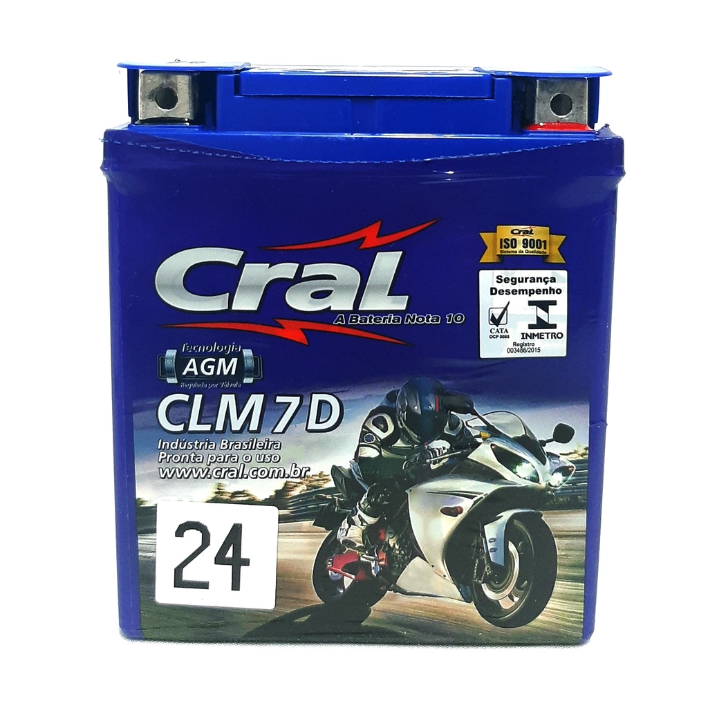 Bateria Cb 300 Cb300 Twister 250 Tornado Lander Cbr 250 Lead 110 Falcon ...