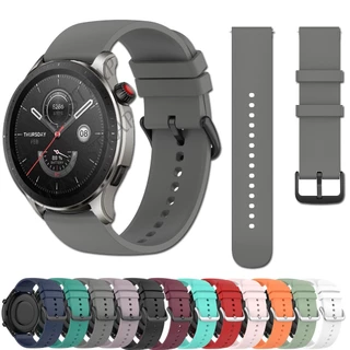 Para Huami Amazfit GTR 4 3 3pro 2 2e Pulseira De Relógio Smartwatch Silicone GTS 4 3 2 2e 2 mini Bip U Pro