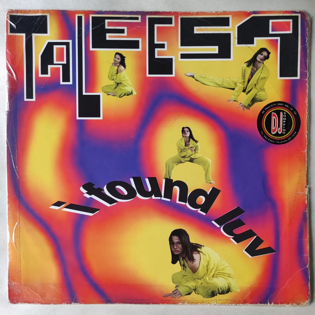 DISCO DE VINIL LP - TALEESA – I FOUND LUV (1994) (IMPORTADO) | Shopee ...