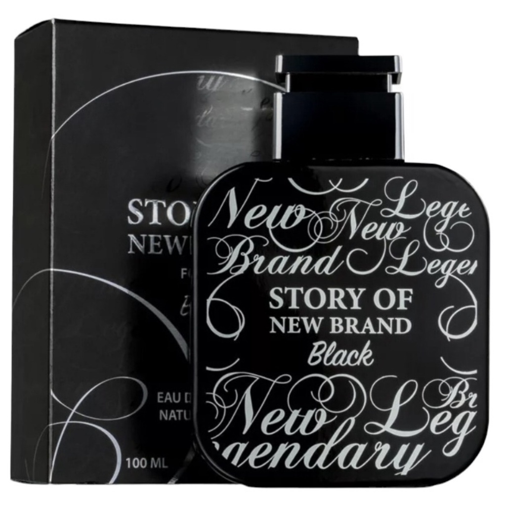 Story of New Brand Black by New Brand, 3.3 oz EDT Spray for Men main image 0