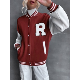 Jaqueta store varsity feminina