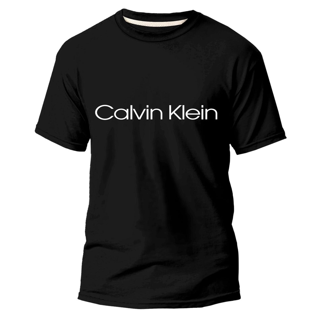 Camiseta Calvin Klein masculina 100% algodão lançamento