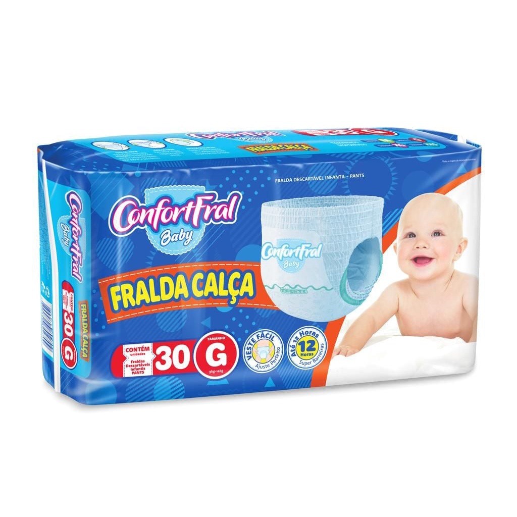 Fralda Needs Baby Ultrasafe Pants XG 52 unidades - Oferta