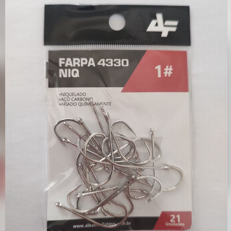 ANZOL FARPA 4330 ALBATROZ VÁRIOS TAMANHOS | Shopee Brasil