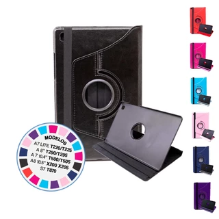 Capinha Capa Tablet para Samsung Tab A 8'' / 8.7'' / 10.1'' / 10.4'' / 10.5" / 11''' - ( T500 T505 / T515 T510 / T290 T295 / A7 LITE T225 T220 / A8 X200 X205 / S7 T870 ) GIRO 360°