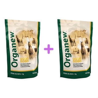 Combo 2 Organew Suplemento Protéico Vetnil - 1kg