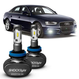 Ultra Led Shocklight 10.000 Lumens Audi A4 6000k Farol Milha