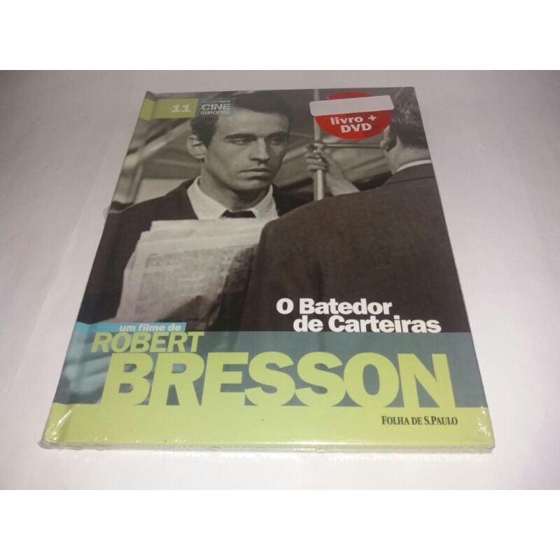 Dvd + Livro : Pickpocket, o Batedor de Carteiras - 1959 - Robert ...