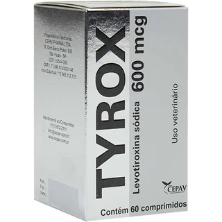 Repositor Hormonal Cepav Tyrox 600 mcg