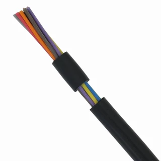 2 Mts Cabo Manga 10 Vias 26AWG Preto sem Blindagem