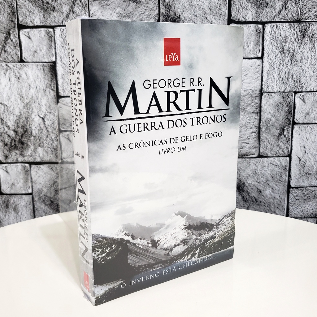 Livro A Guerra dos Tronos - As Crônicas de Gelo e Fogo Vol 1 - Edição ...