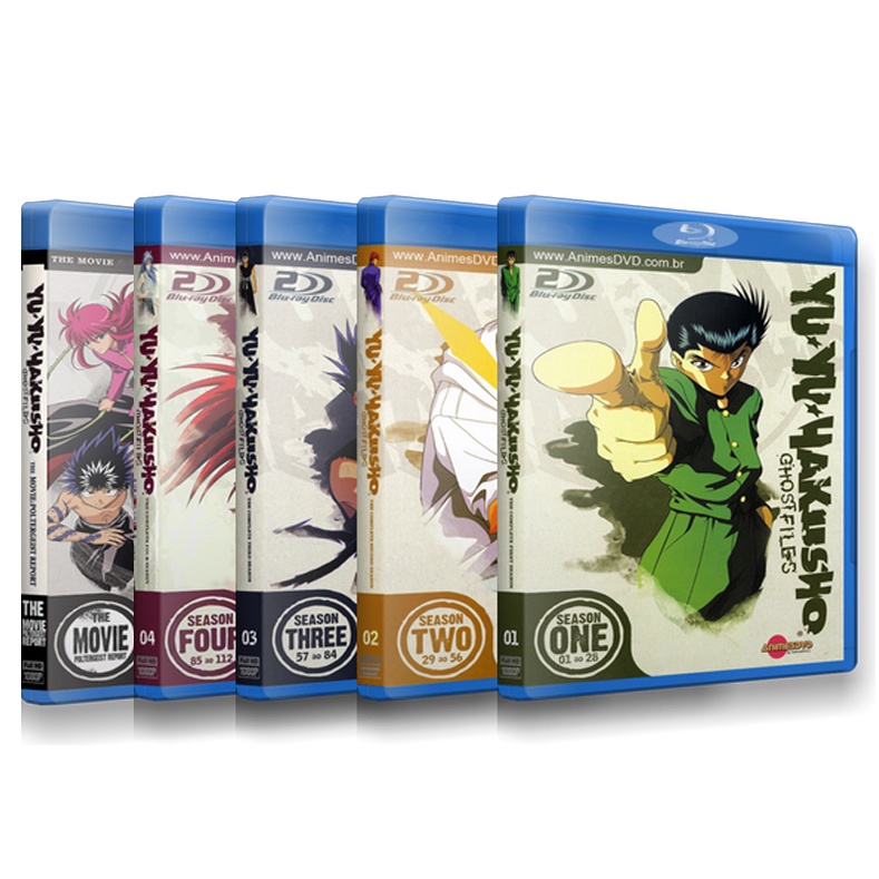 Blu-ray Yu yu Hakusho - Coleção completa em alta definição