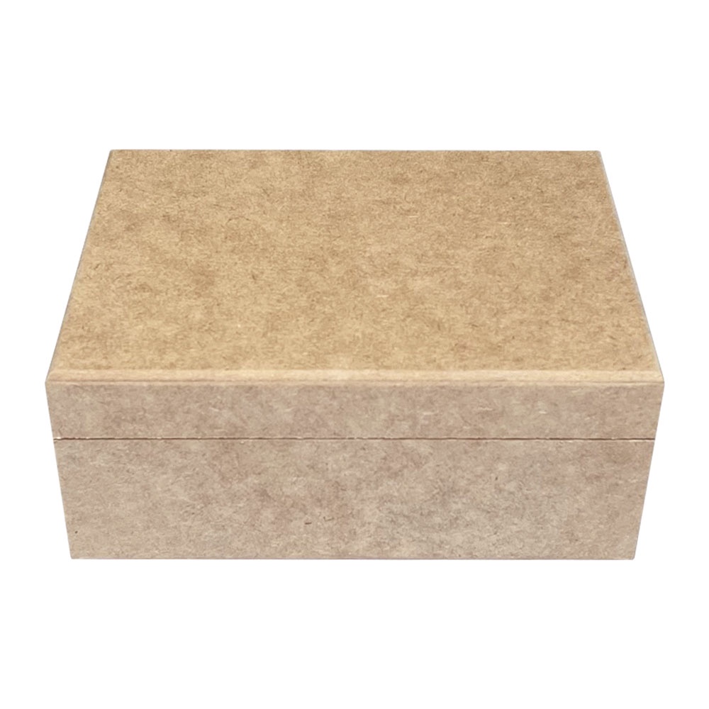 Caixa Retangular Lisa Com Dobradiça 20x15x8,5 - MDF Cru | Shopee