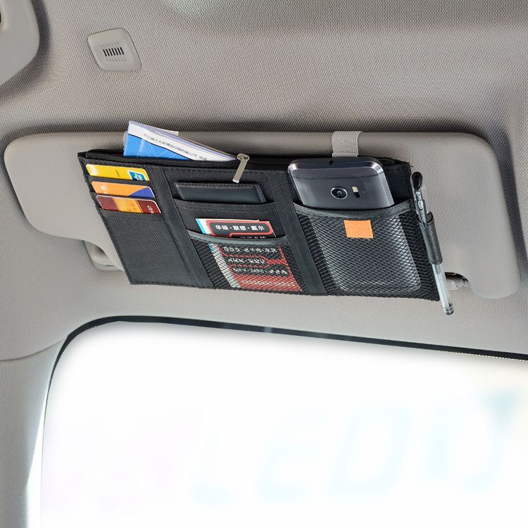 Organizador De Viseira Solar Para Carro Genérico Bolso Para