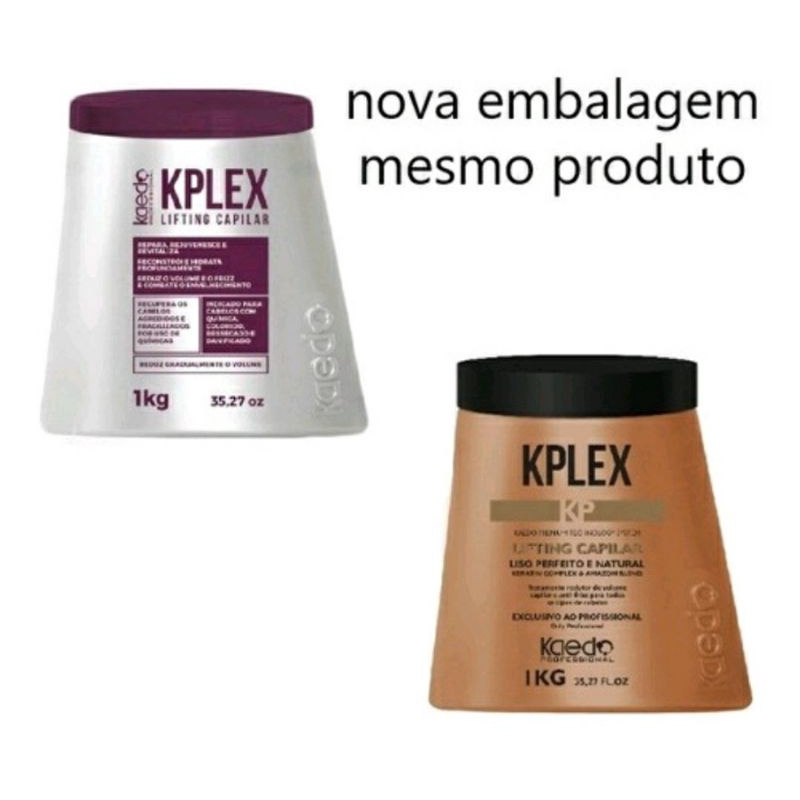 Lifting Capilar Kplex Premium kaedo 1 kg | Shopee Brasil