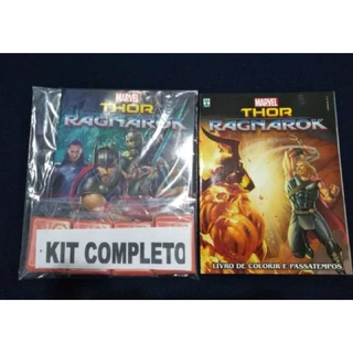 Album de Figurinhas THOR RAGNAROK Completo Para Colar + Revistinha