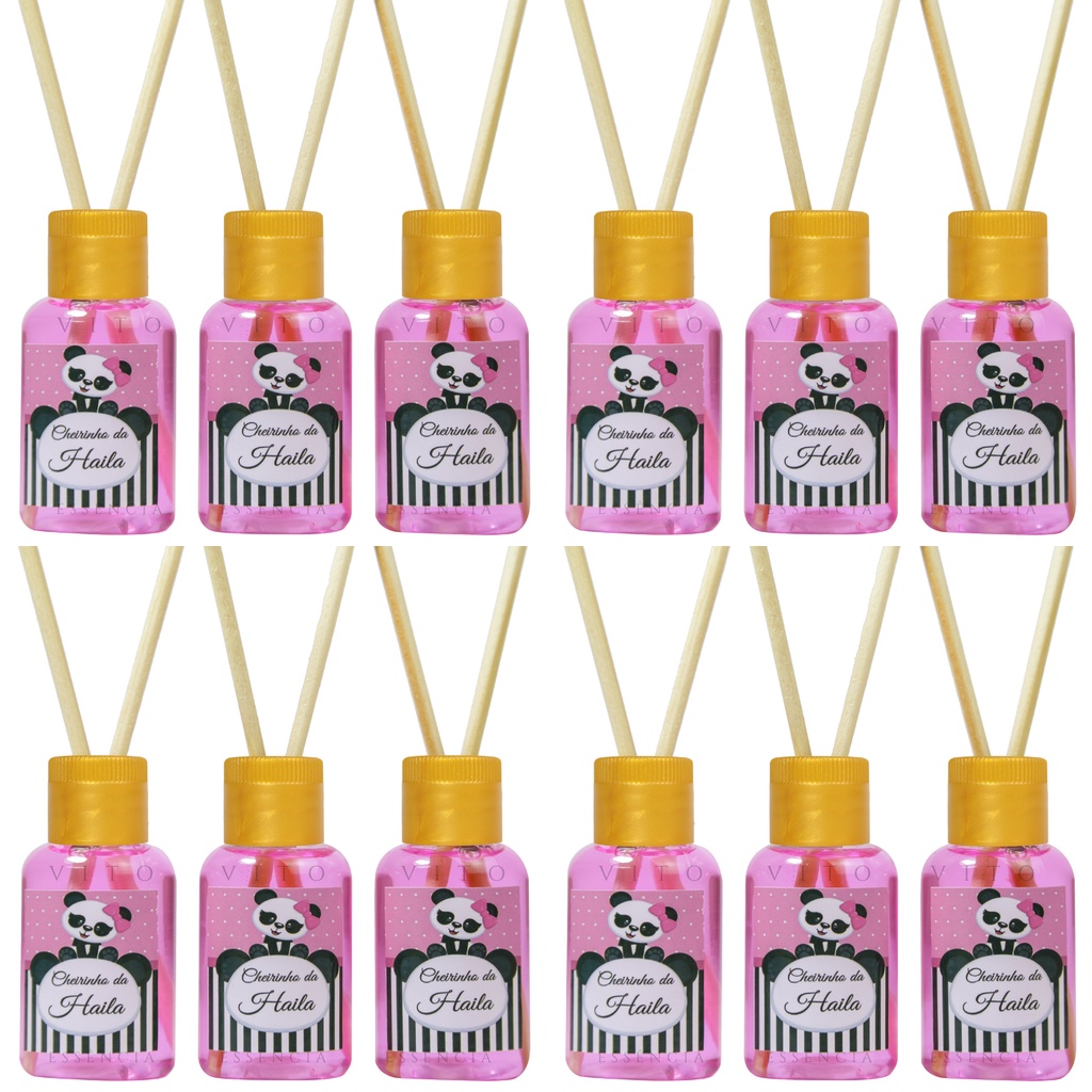50 Mini Aromatizador Lembrancinha Chá De Bebê Panda Ursinho Brindes Personalizados em Oferta na Shopee
