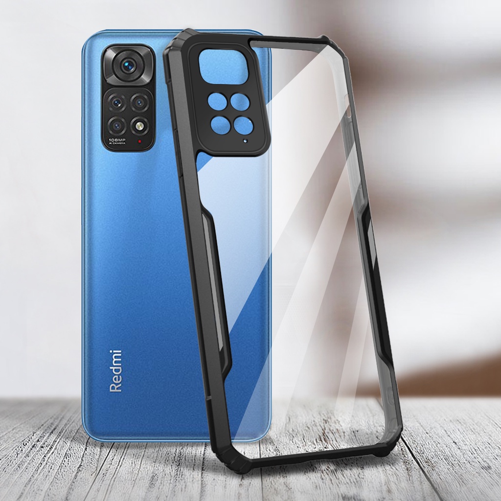 Airbag Capa À Prova De Choque Xiaomi Redmi Note 11T Pro 5G 11E 11S Note 11 Plus 4G Transparente