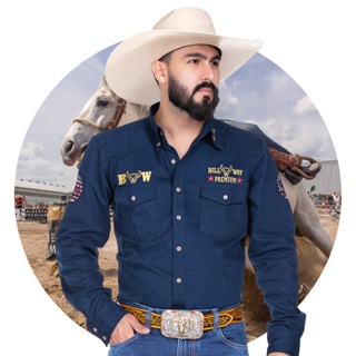 Camisa Country Masculina Cowboy Bill Way - PAINT HORSE MODA COUNTRY