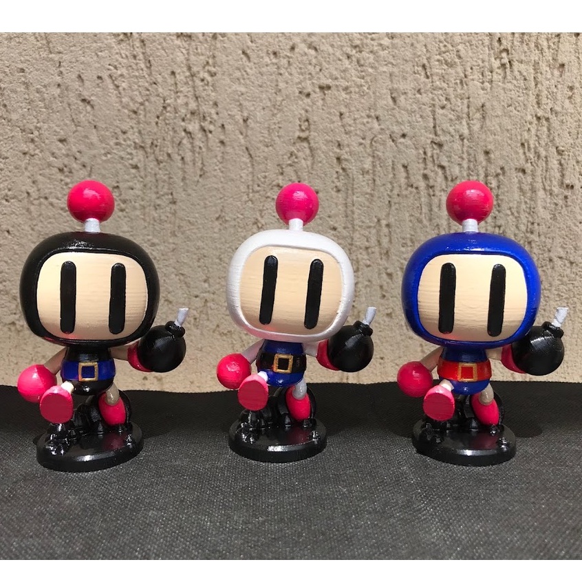 Bomberman - Jogo Vídeo Game - Colecionável - Impressão 3D